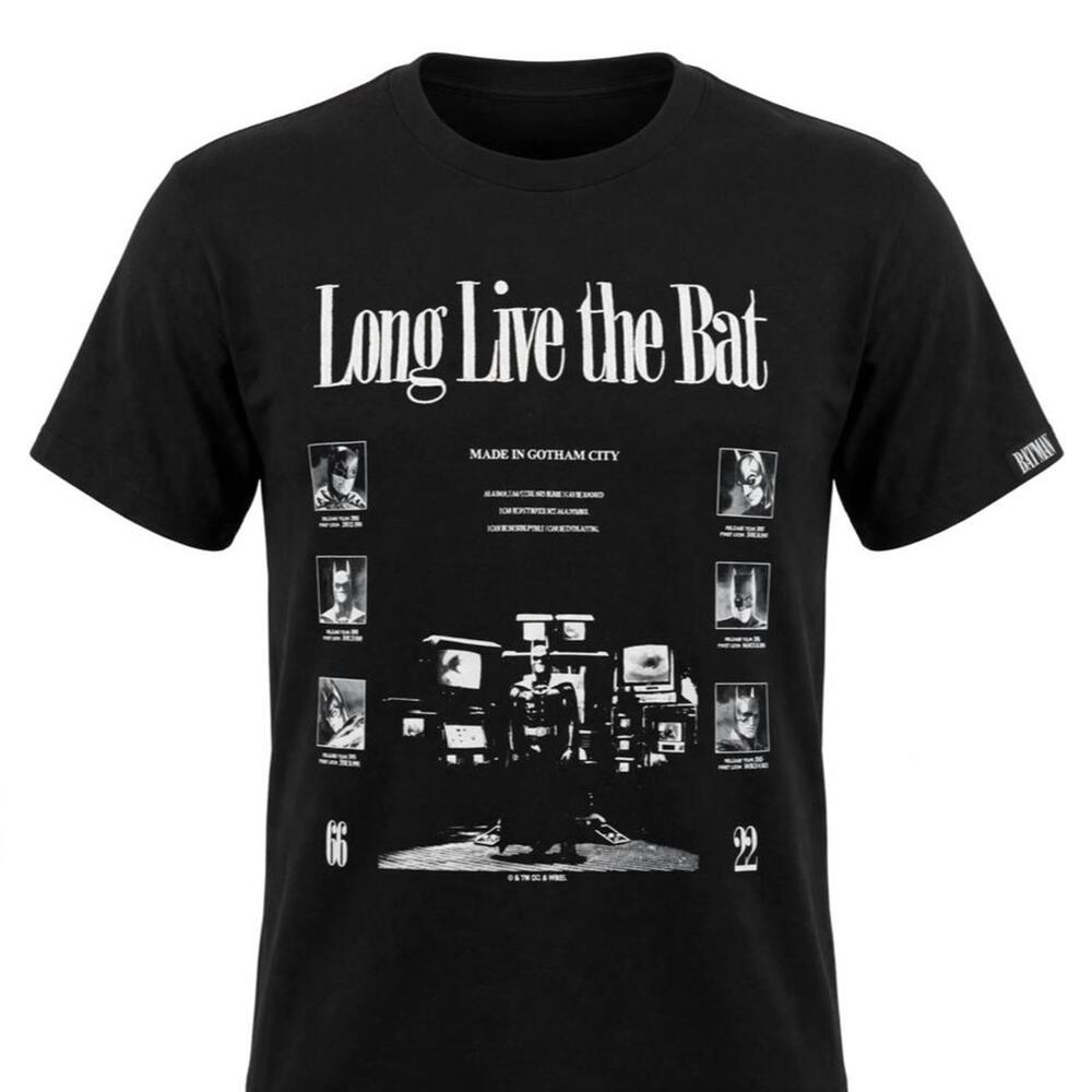 Batman XL Shirt Long Live The Bat Theatrical Collection 1966-2022 DC Comics